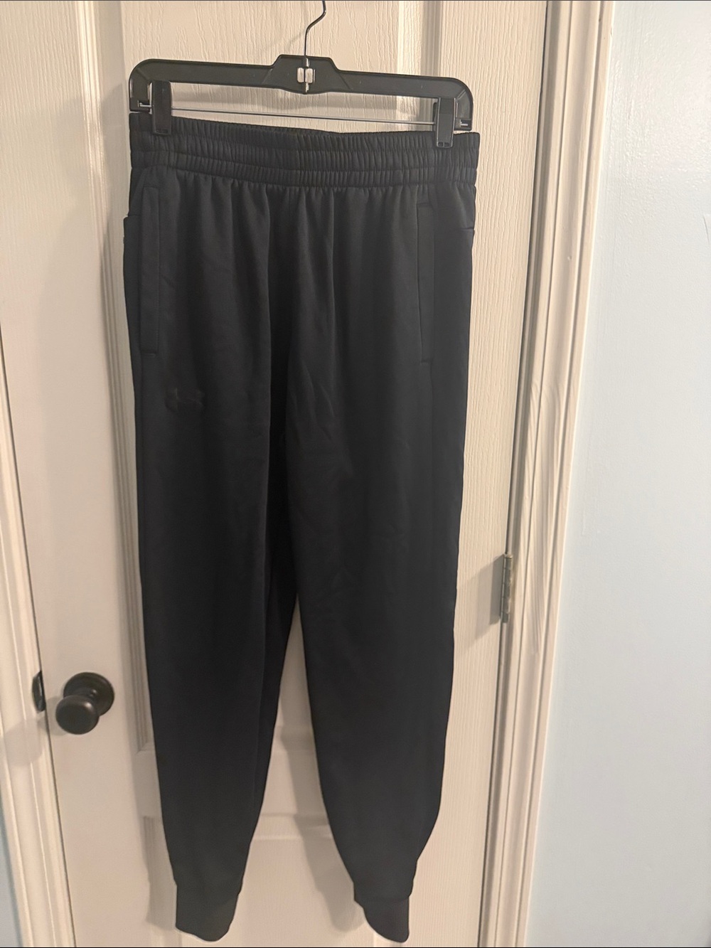 Men's Black Athletic Jogger Pants